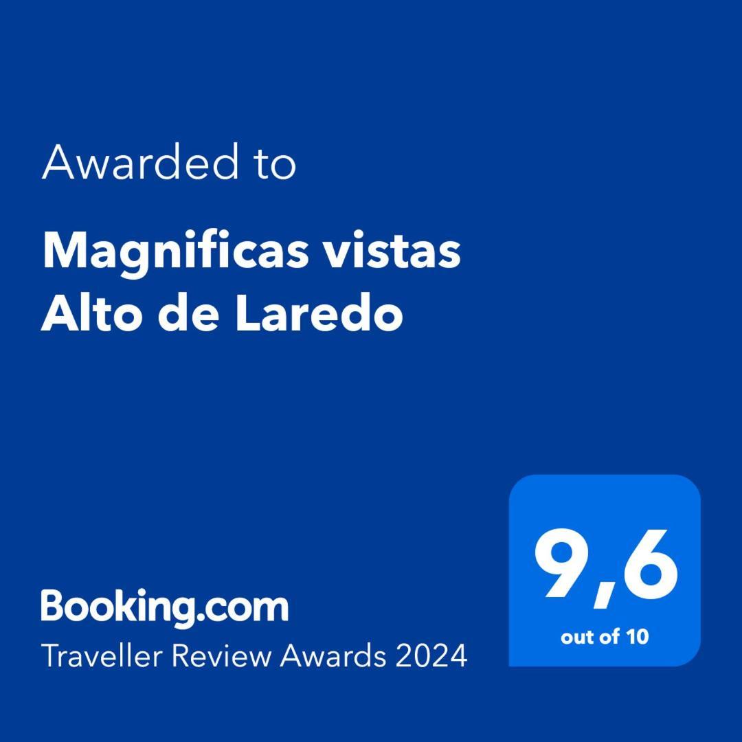 Magnificas Vistas Alto De Laredo Villa Bagian luar foto